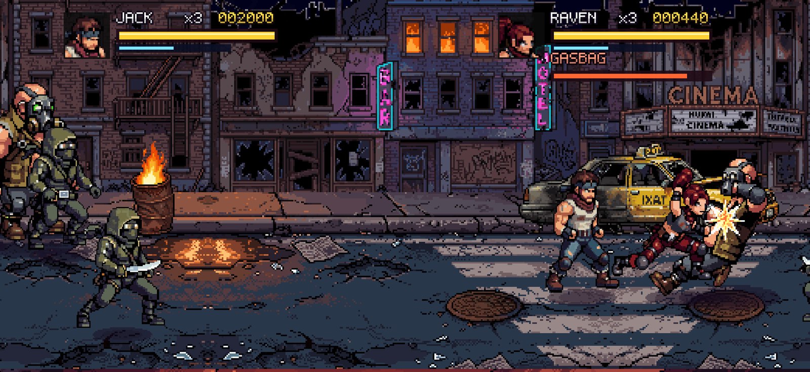 Two players in co-op