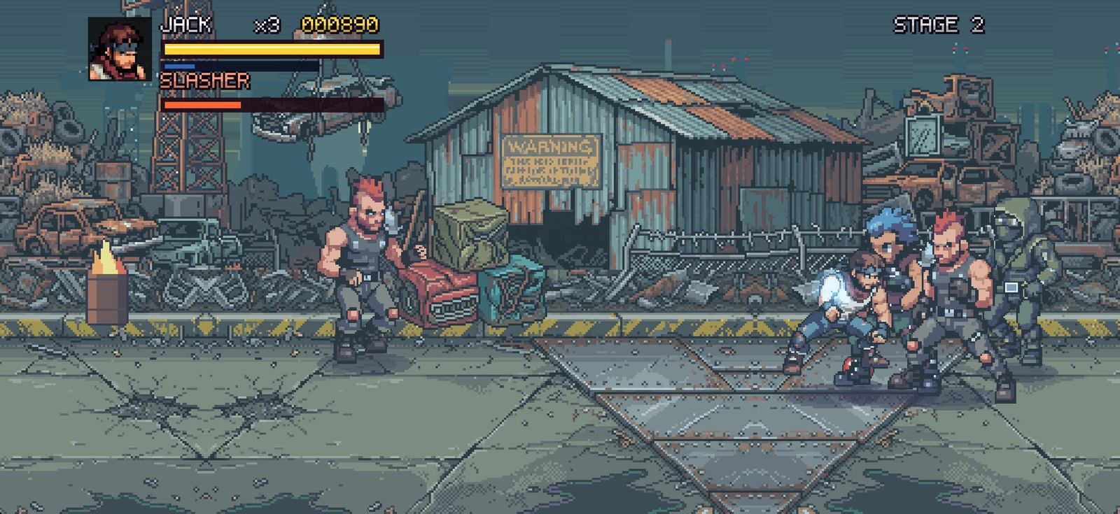 Stage 2 – Scrap City